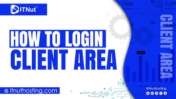 How to Login Client Area - IT Nut Hosting