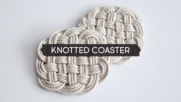 DIY Knotted Coaster