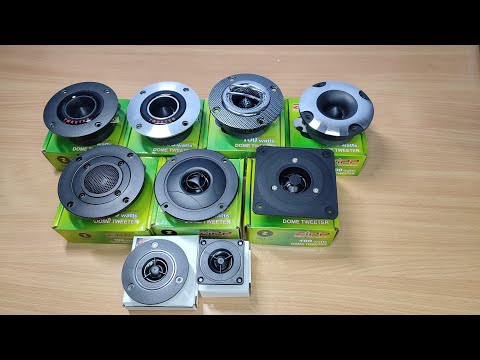 Zipp Dome Tweeter | All Models Details | Unboxing Details