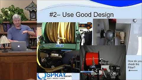 Importance of Easy Access to Spray Equipment Filters