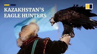 Kazakh eagle hunters eager to keep falconry tradition alive