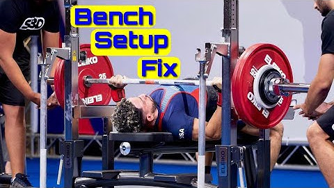 Mastering Your Bench Setup With "Wedging"