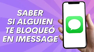 ¿Cómo aparece cuando se bloquean los mensajes de texto?