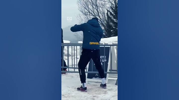 O ritual pré-descida de Gustavo Ferreira no bobsled!