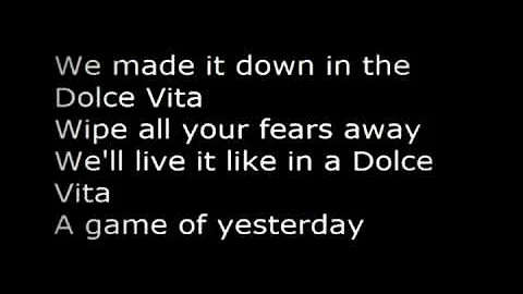 Ryan Paris Dolce Vita Lyrics