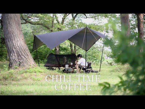 【ソロキャンプ】溜池で涼しくCHILL TIME ☕