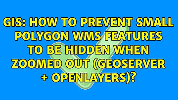 How to prevent small polygon WMS features to be hidden when zoomed out (GeoServer + OpenLayers)?
