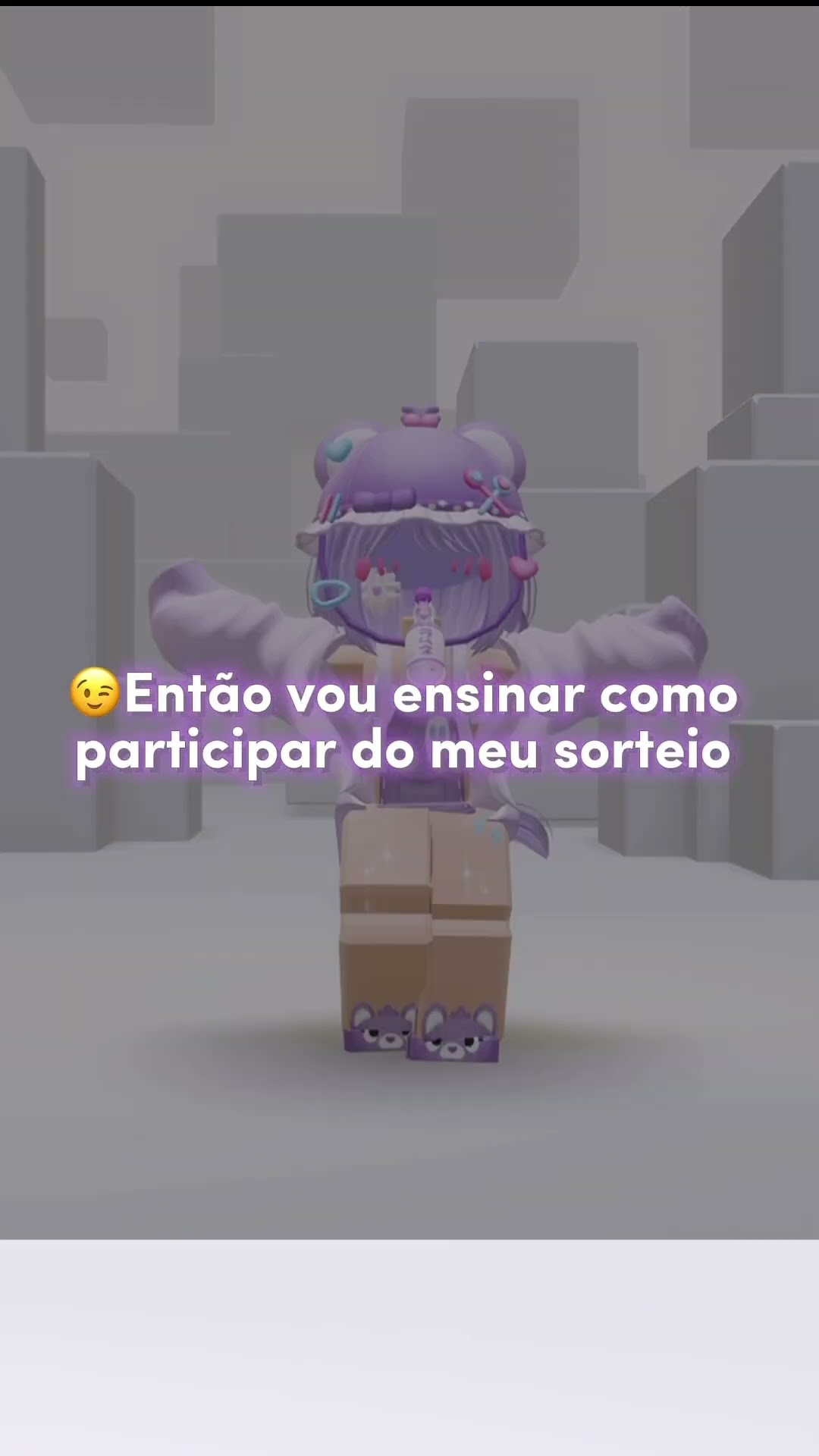 ?TUTORIAL DE COMO PARTICIPAR DO MEU SORTEIO DE 440 ROBUX #likee #roblox #seiscreve