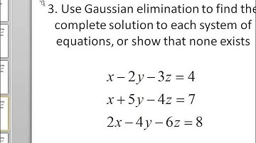 College Algebra: Inconsistent and Dependent Systems and Their Applications