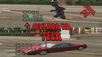 [LUA] MOD TECLADO NA TELA IGUAL PC PARA GTA SAMP ANDROID/MOBILE