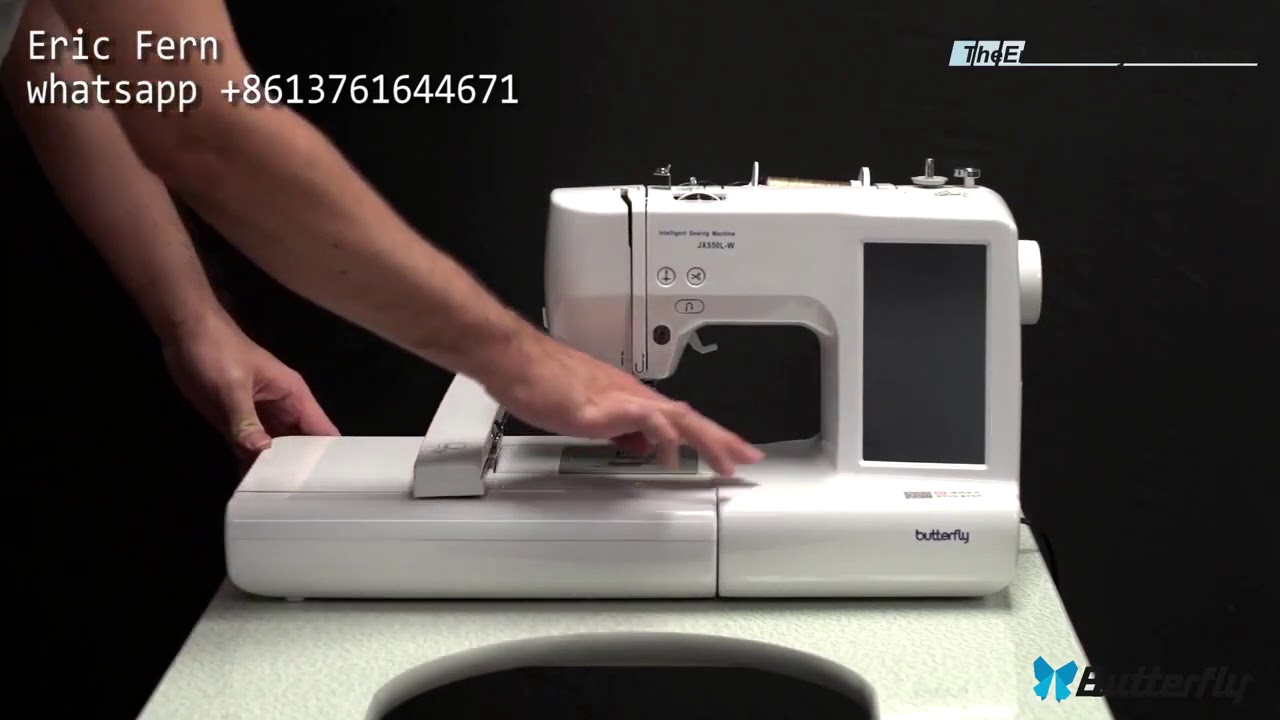 BUTTERFLY JX550LW Portable Household Computerized Embroidery Sewing