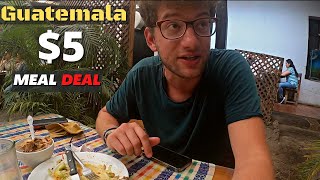 Best Place to Eat in Antigua,Guatemala!!🇬🇹(Cheap+Delicious)