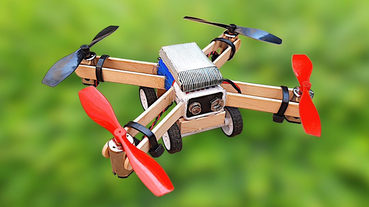 Explore Drone Science with a Popsicle Stick Drone Science Project