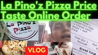 La pinoz pizza | Ordered Pizza Full VLoG ! 🤨 | La Pino'z Pizza and Garlic Bread Price Taste & Review screenshot 1