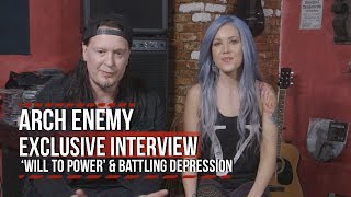 Arch Enemy on 'Will to Power'   Alissa White-Gluz Battling Depression