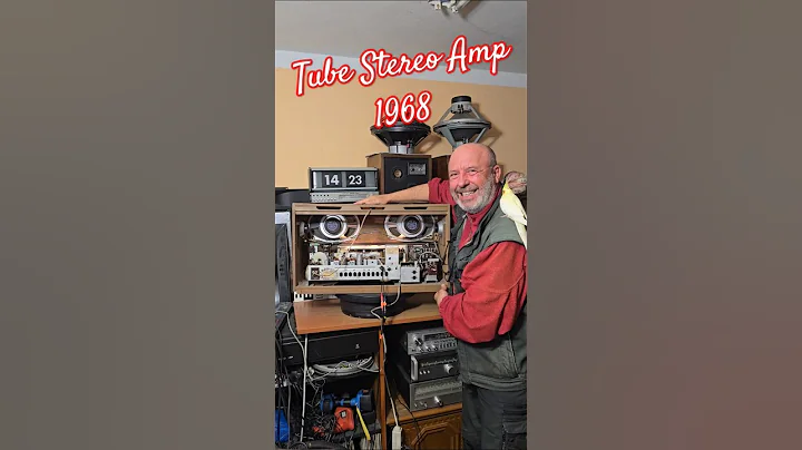 60s Vintage VACUUM TUBE STEREO AMP AMPLIFIER RFT GERMANY - RFT FULLRANGE SPEAKERS - RADIO CAPRIOLA