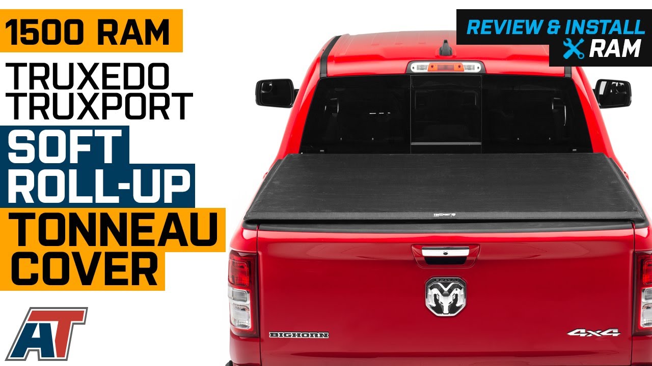 Truxedo Ram 1500 Truxport Soft Roll Up Tonneau Cover R109926 19 21 Ram 1500 W O Multifunction Tailgate