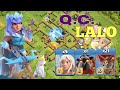 Th14 Queen Charge Lava Loon Strategy! QC LALO Legend League Attacks 2022 June! Clash of Clans