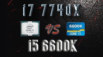 i7 7740X vs i5 6600k BENCHMARK | Hitman Total War Tomb Raider Far Cry | 7-ZIP Truecrypt X264 |