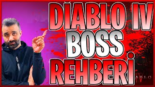 Patronlar(Boss) Rehberi - Diablo 4 - Season 4