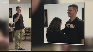 Nez Perce Tribal Police Officer ready to get back to work