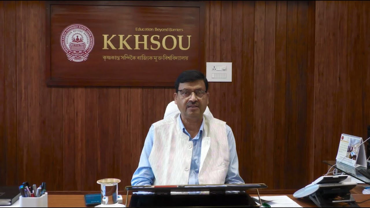 Message from Vice Chancellor II Admissions July 2024 Session