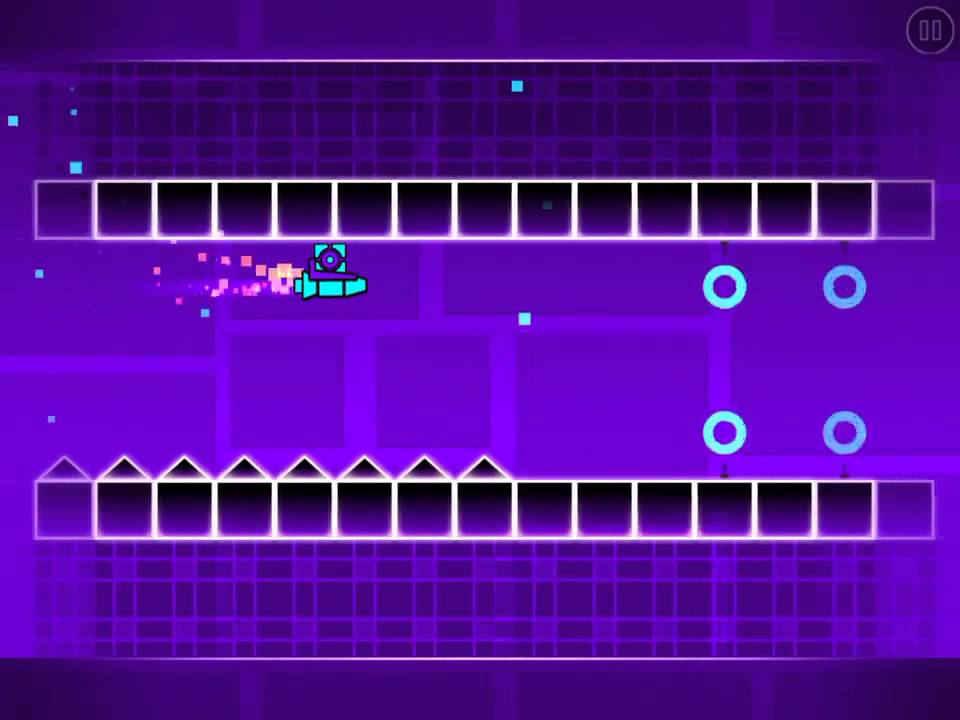 How to beat back on track geometry dash - YouTube
