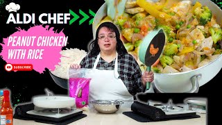 Aldi Chef: Peanut Chicken with Rice