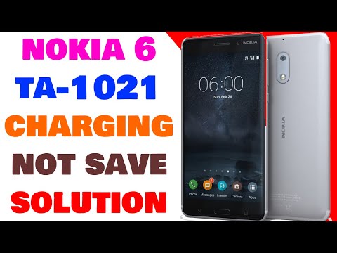 Nokia 6 TA-1021 Charging Not Save Solution 100% Ok Methad