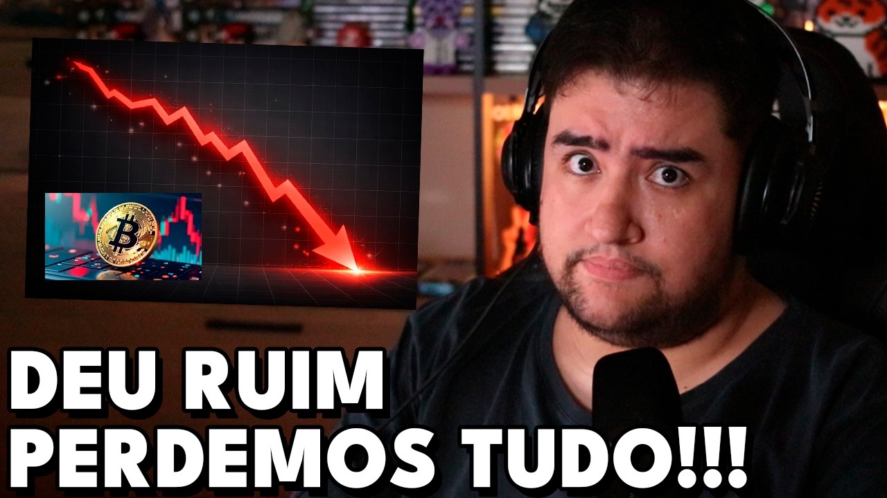 PERDI TODO MEU DINHEIRO EM BITCOIN? O QUE ESTÁ ACONTECENDO COM O BTC ...