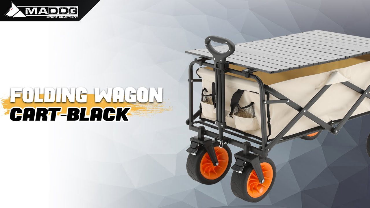 Madog - Simplify Your Load with a Foldable Wagon – Easy Hauling
