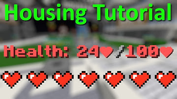 Health System (Hypixel Housing Tutorial)