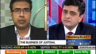 Just Dial Featured In Business On Bloomberg Tv