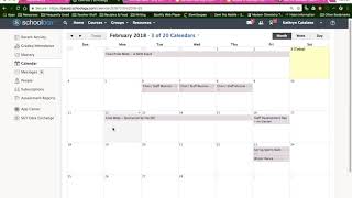 Adding Events to Schoology