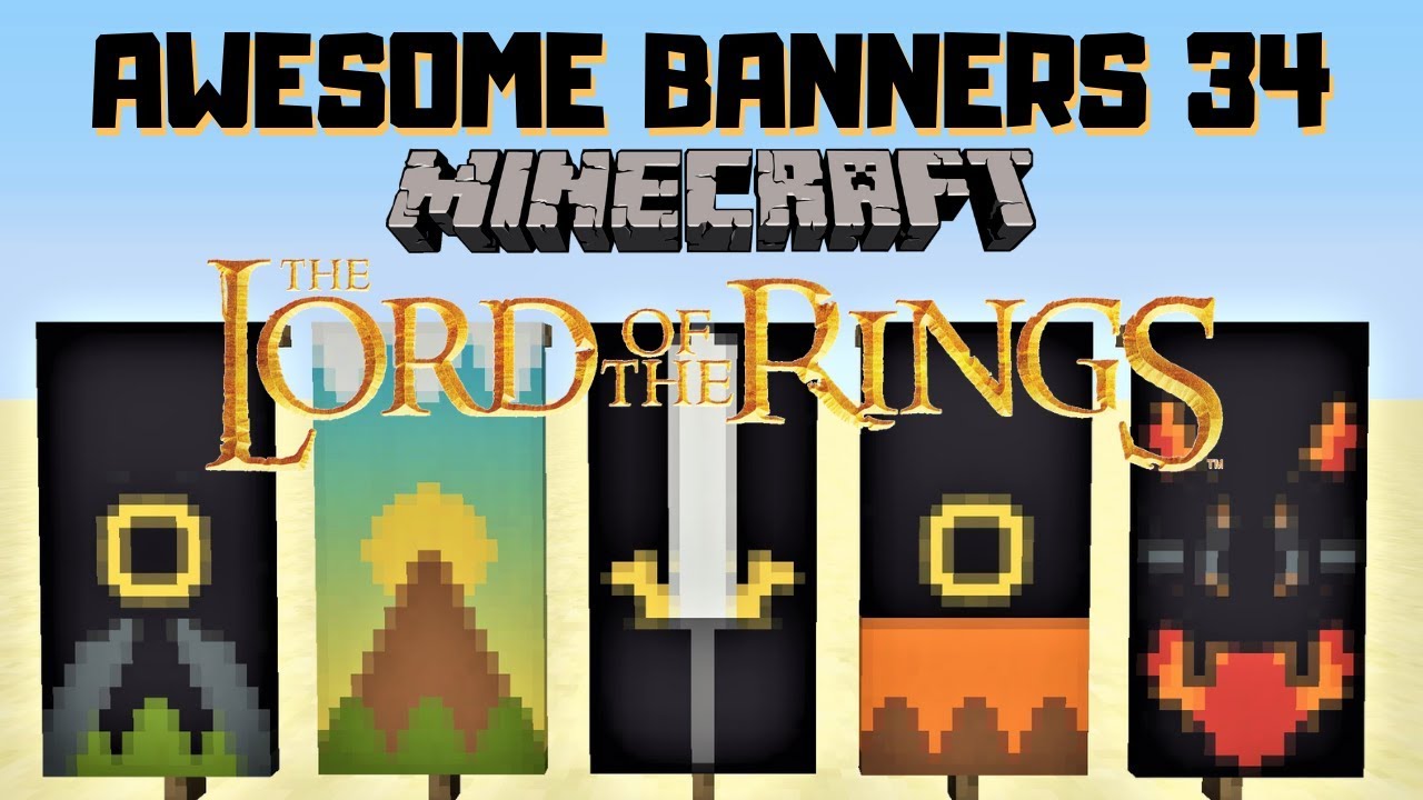 5 Awesome Minecraft Banner Designs With Tutorial 36 Youtube