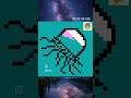 🪼 Jellyfish 水母 像素描繪流程 🎨 #pixelart #ドット絵 #像素畫 #クラゲ #wip