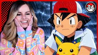 ASH VS THE BIKE GANG! - Pokemon Episode 34 Reaction