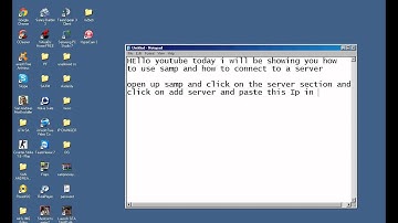 How to use samp and connect to a server