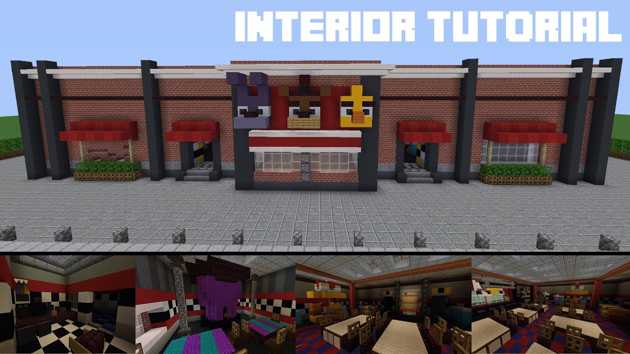 FNAF Movie Set (Interior & Exterior) (Mods) (FNAF) Minecraft Map