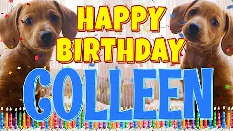 Happy Birthday Colleen! ( Funny Talking Dogs ) Wha...