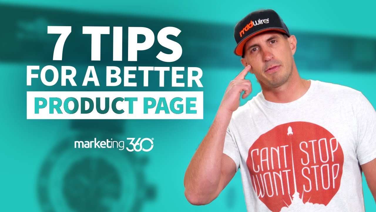 eCommerce Marketing tips - 7 Tips for a Better Product Page | Marketing 360