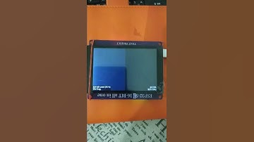 ESP32-S3 runs LVGL8 demo