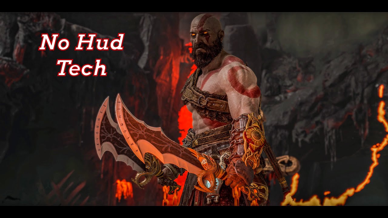 God of War 2018 No Hud Tech