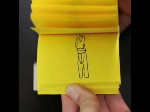 hamer in de buurt overzee Post-it® Note Flipbook - Come Dancing! - YouTube