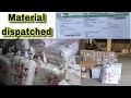 Material dispatched from vrl logistics transport | going to telangana , maharashtra and karnataka