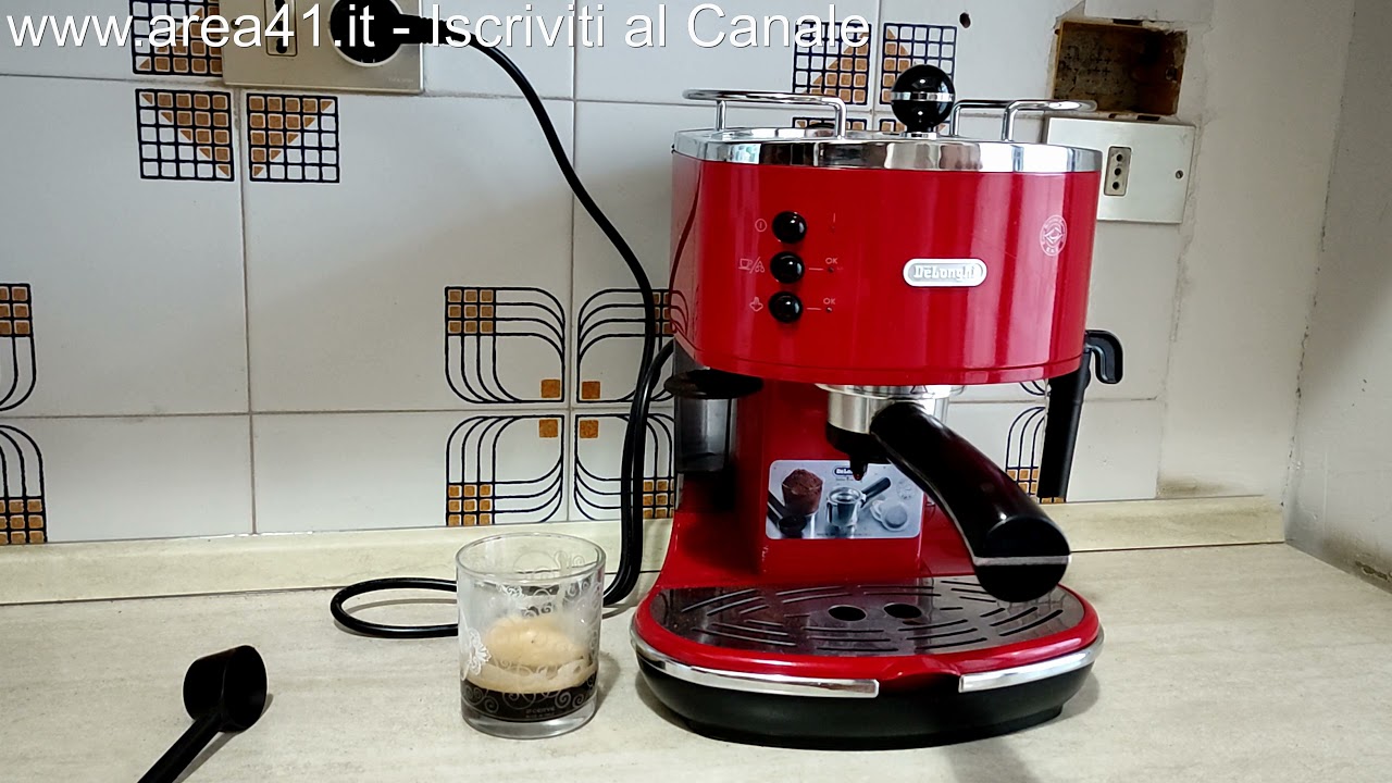 De Longhi Icona Vintage Ecov 311 r - Istruzioni per l' uso - Caffè e  Cappuccino 