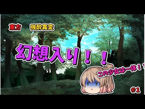 突如始まる物語り！？謎の少女幻想入り！　東方　強酔異変＃1