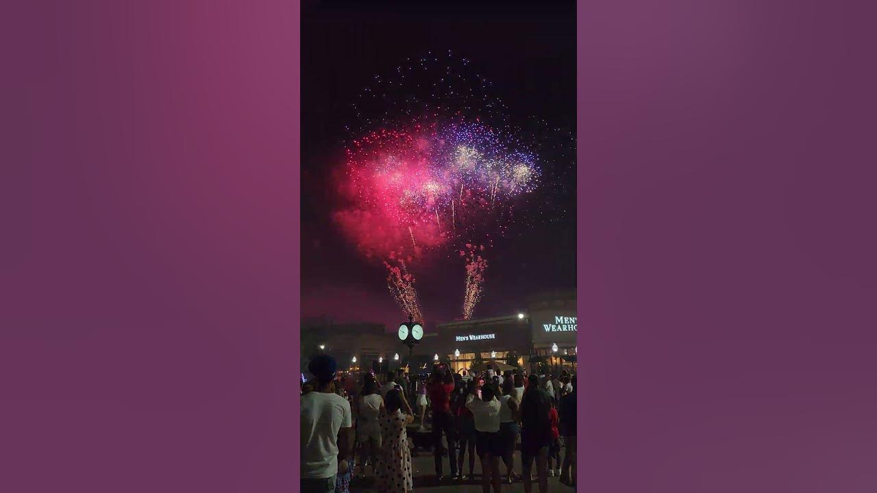 Fourth of July Fireworks Brier Creek, Raleigh fireworks YouTube
