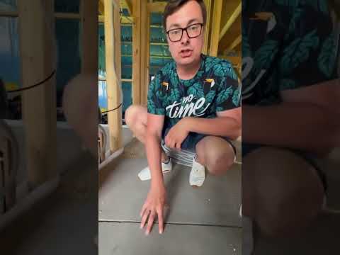 Монолитный пол в каркасном доме #стройка #стаслагеда #стройкадома #каркасныедома