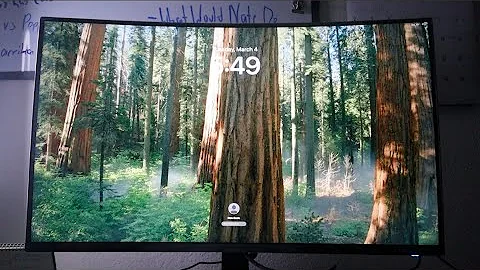 Unboxing A New Computer Monitor! Absolute Game Changer